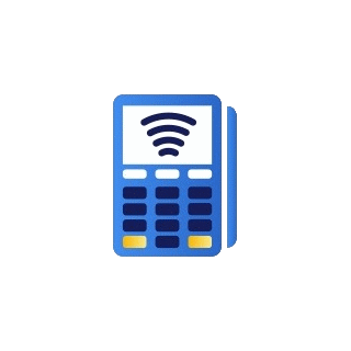Icon of a payment machine